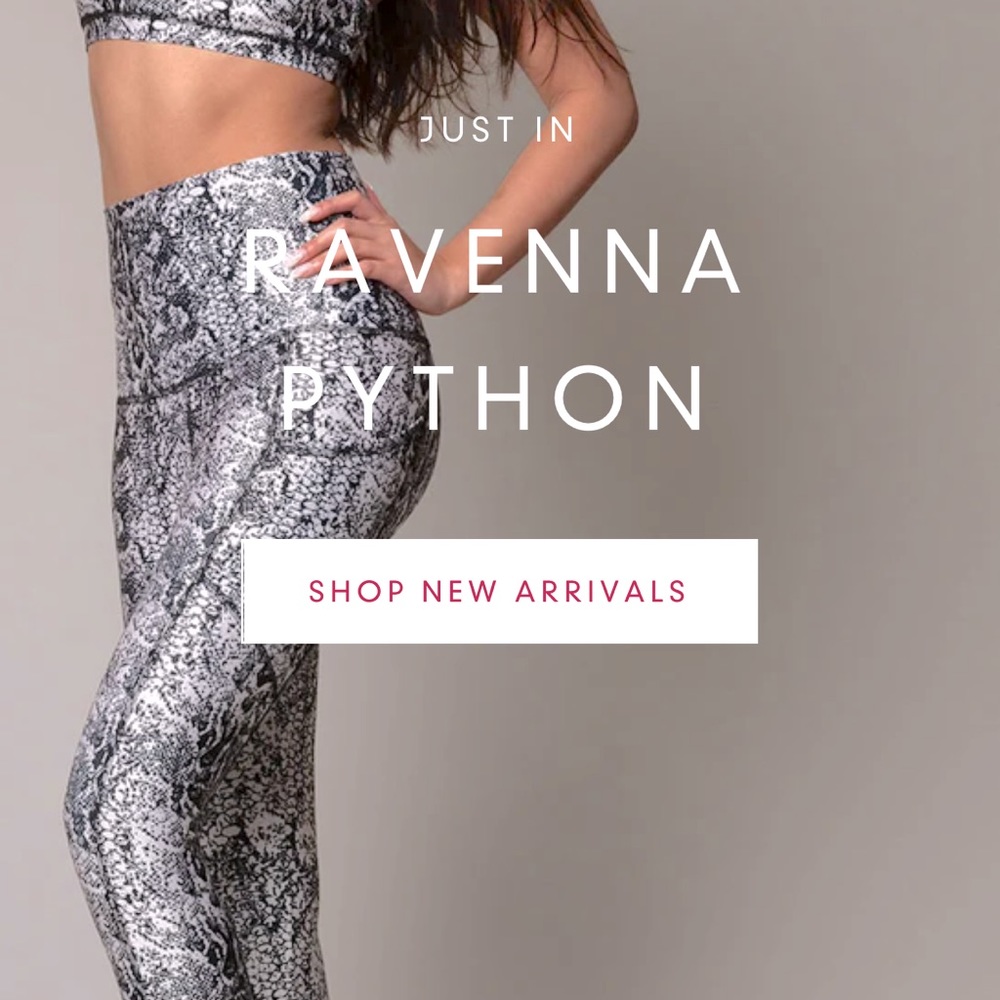 Emily Hsu Python Leggings - image 1